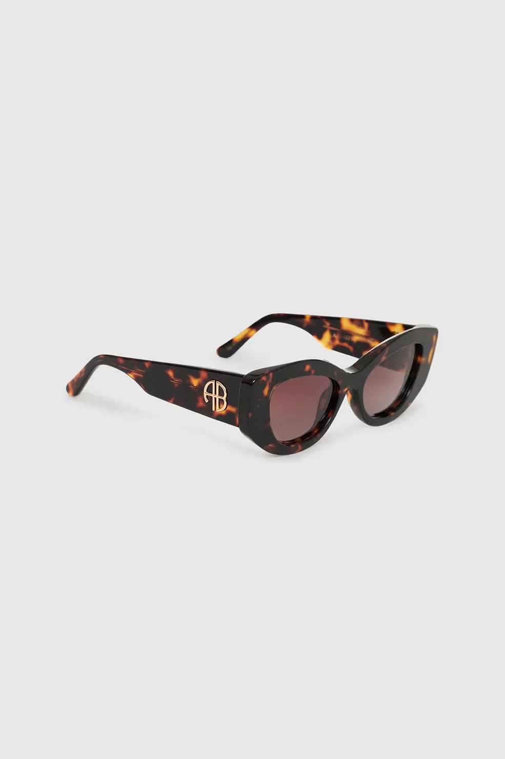 Anine Bing Rennes Sunglasses - Dark Tortoise