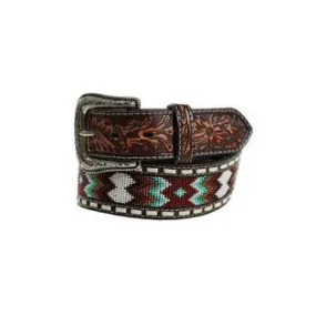 ARIAT Beaded & Tooled Belt