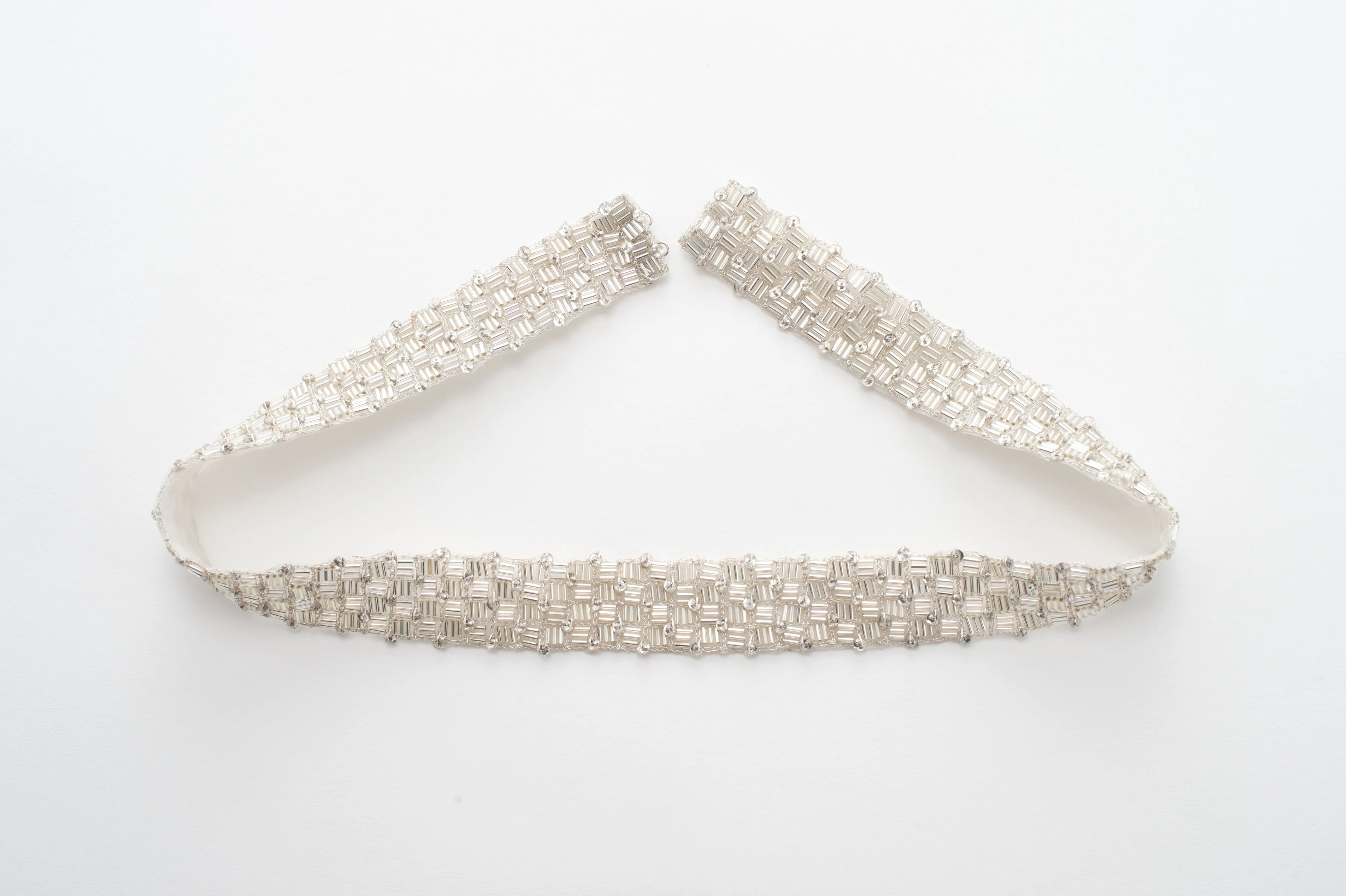 braided beaded belt - style 20051
