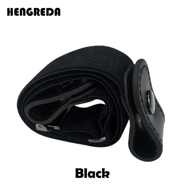 Buckle-Free Adjustable Belts