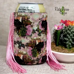 BUFFALOS & FREEBIRDS FRINGE KOOZIE
