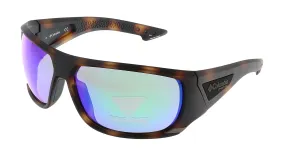 COLUMBIA  C508SPN ARBOR PEAK N 246 Matte Tortoise/Green Oval Sports Sunglasses