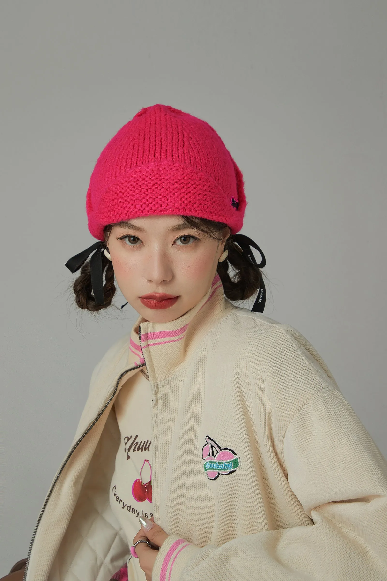 Ear Guard Knitted Hat