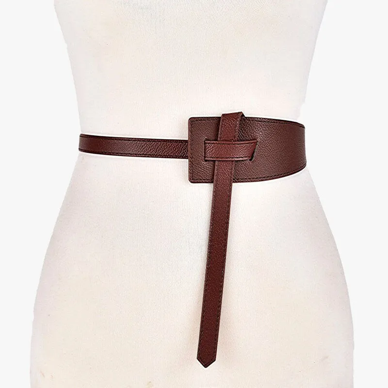 Eco Leather Pull Through Belt