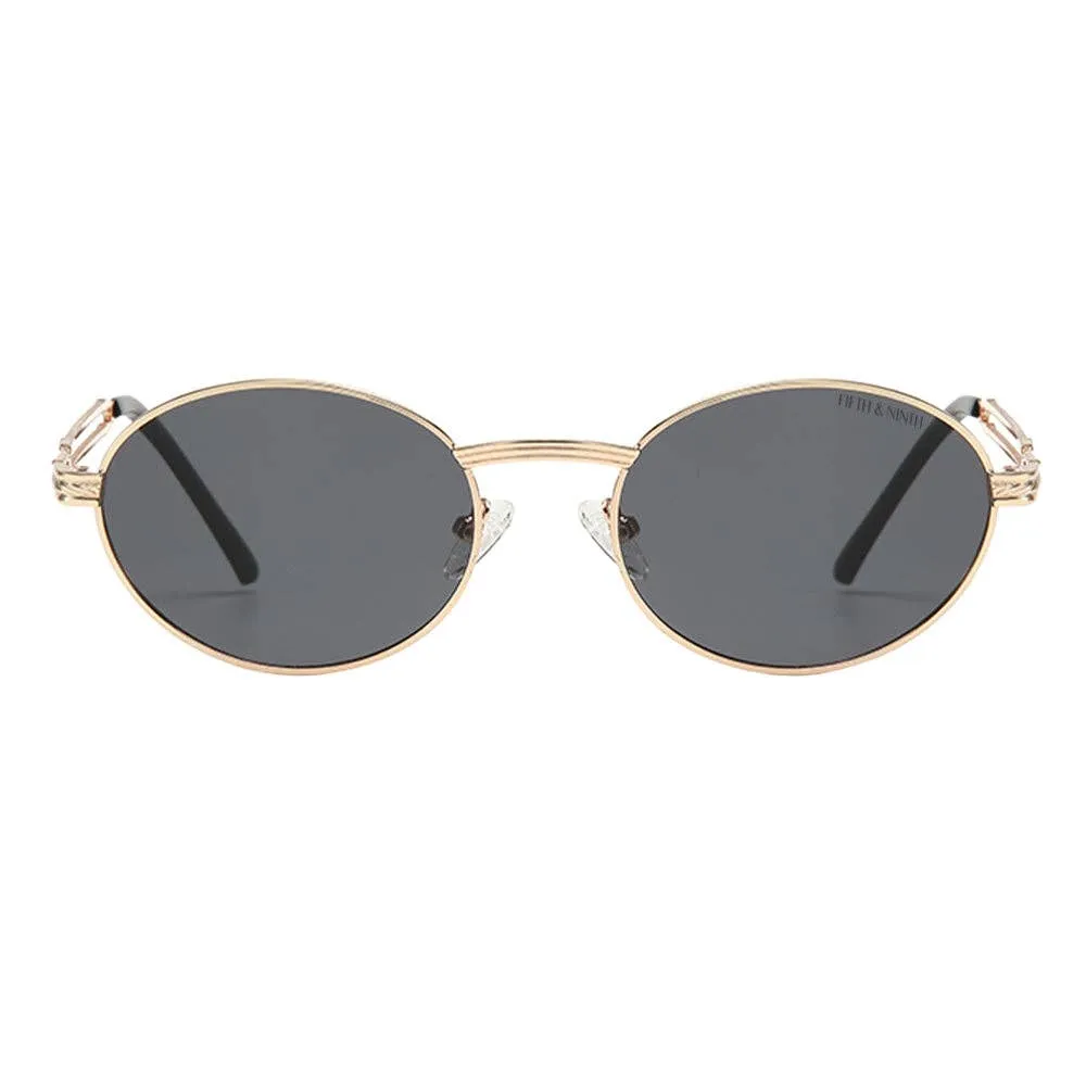 Fifth & Ninth - Blake Polarized Sunglasses - Black/Gold
