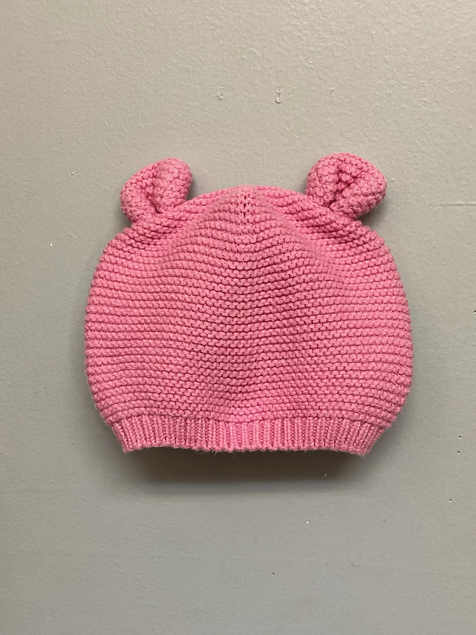 Gap Size NB Knitted Cotton Infant Girls Hats