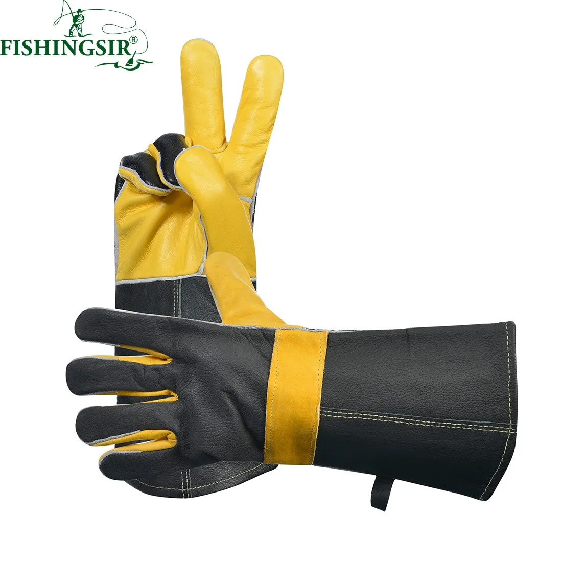Heat Resistant Gloves Durable Waterproof Anti Heat Safety Gloves for BBQ Kitchen Cooking Camping Grilling Picnic, Food Grade