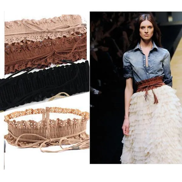 Hollow Fringed Belt