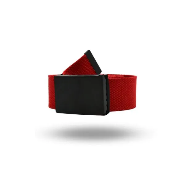 Knight Canva Belt with Silver or Black Buckle