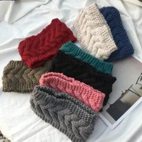 Knitted Wool Headband