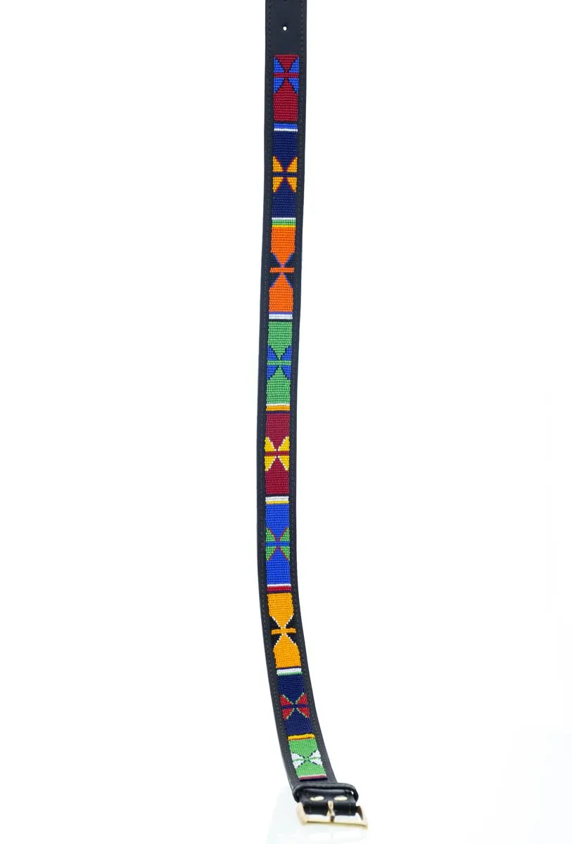 Lamu Leather Belt Stitched