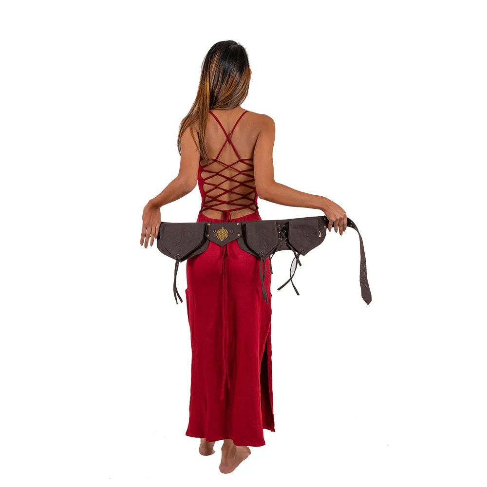 Leaf Pocket Belt