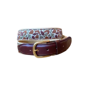 Old School Camo Ribbon Belt