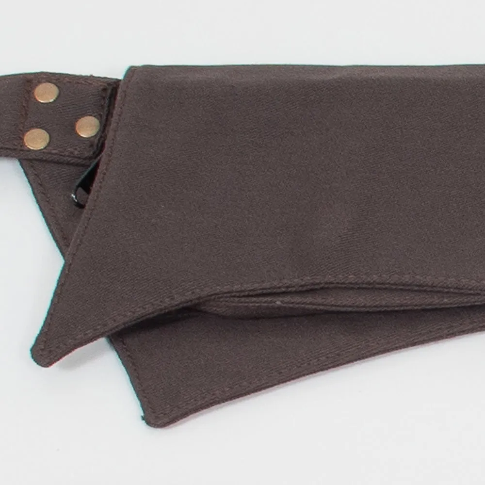 Plain Double Pocket Belt
