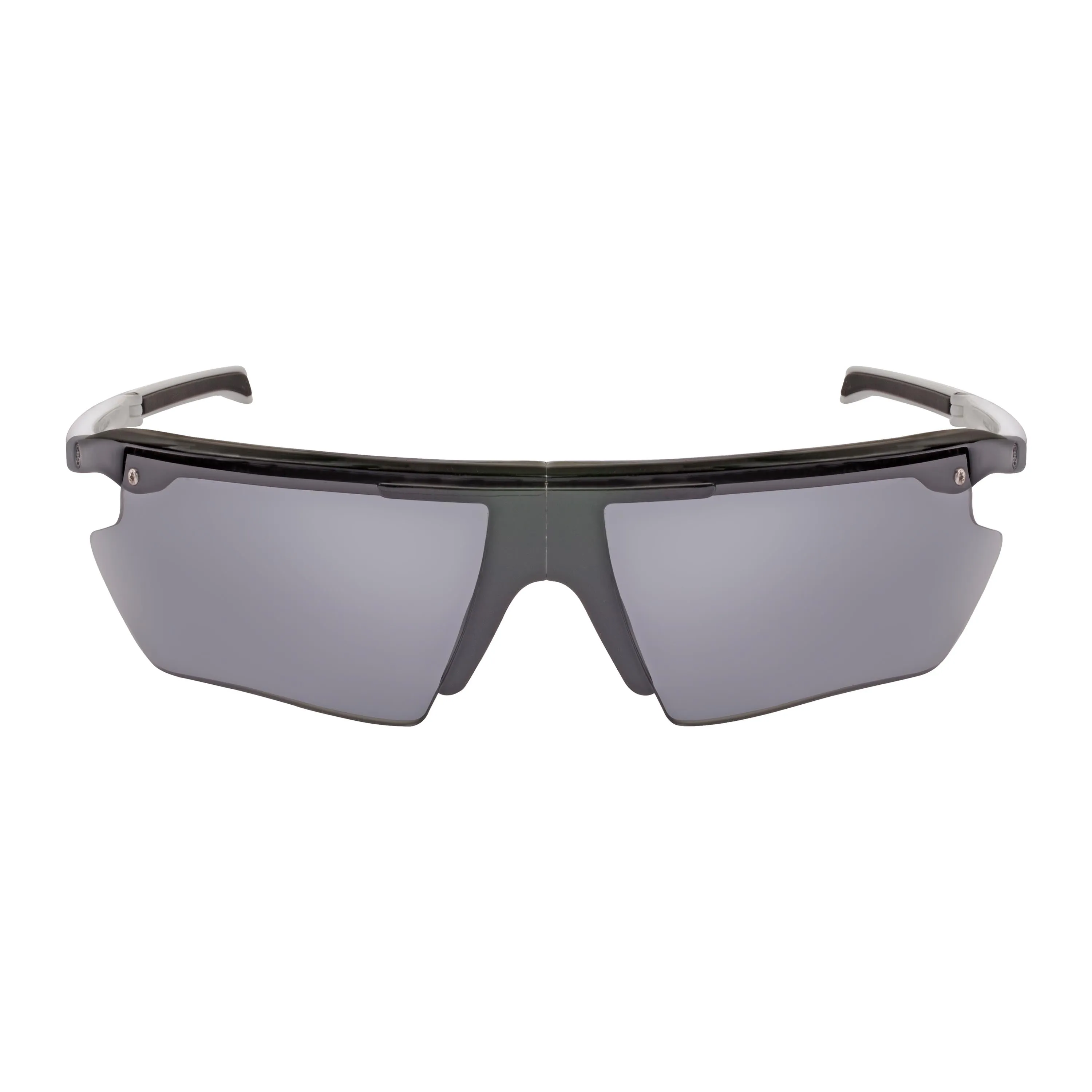 POPEDGE | Polarized, Gloss Black/White, Gray Lens, Small
