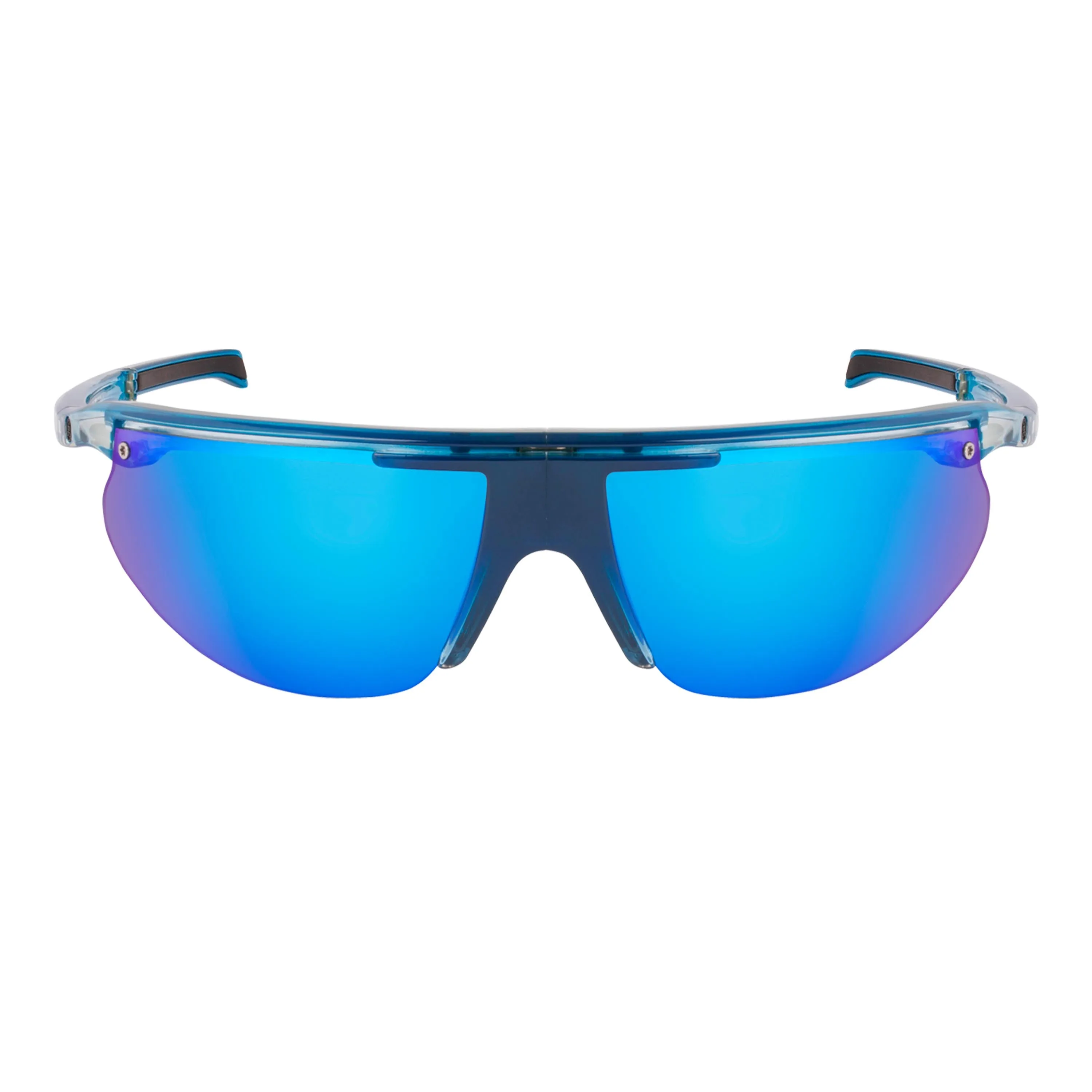 POPTRAIL | Polarized, Gloss Blue/Crystal, Blue Mirror, Small