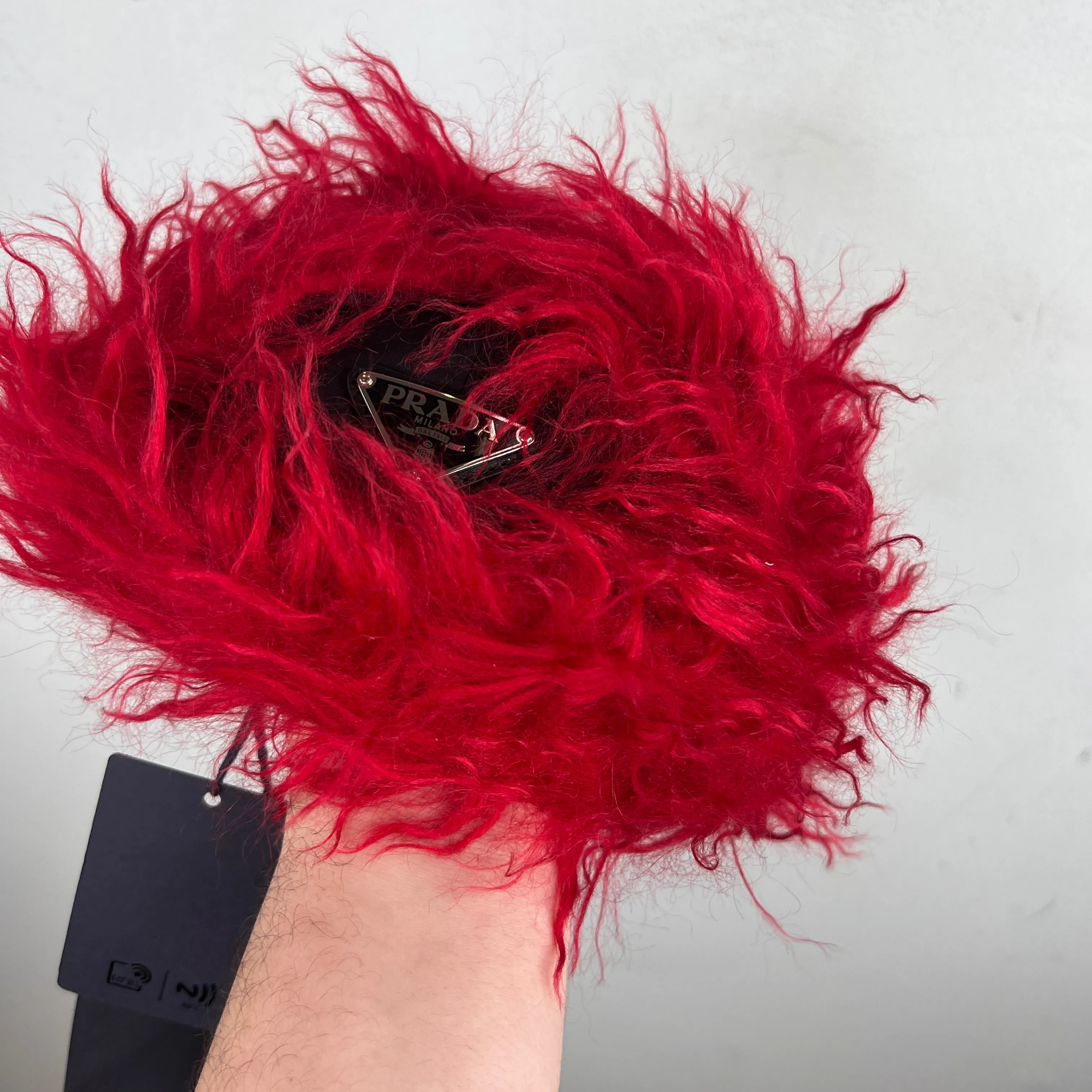 Prada Fur Lined Trapper Hat