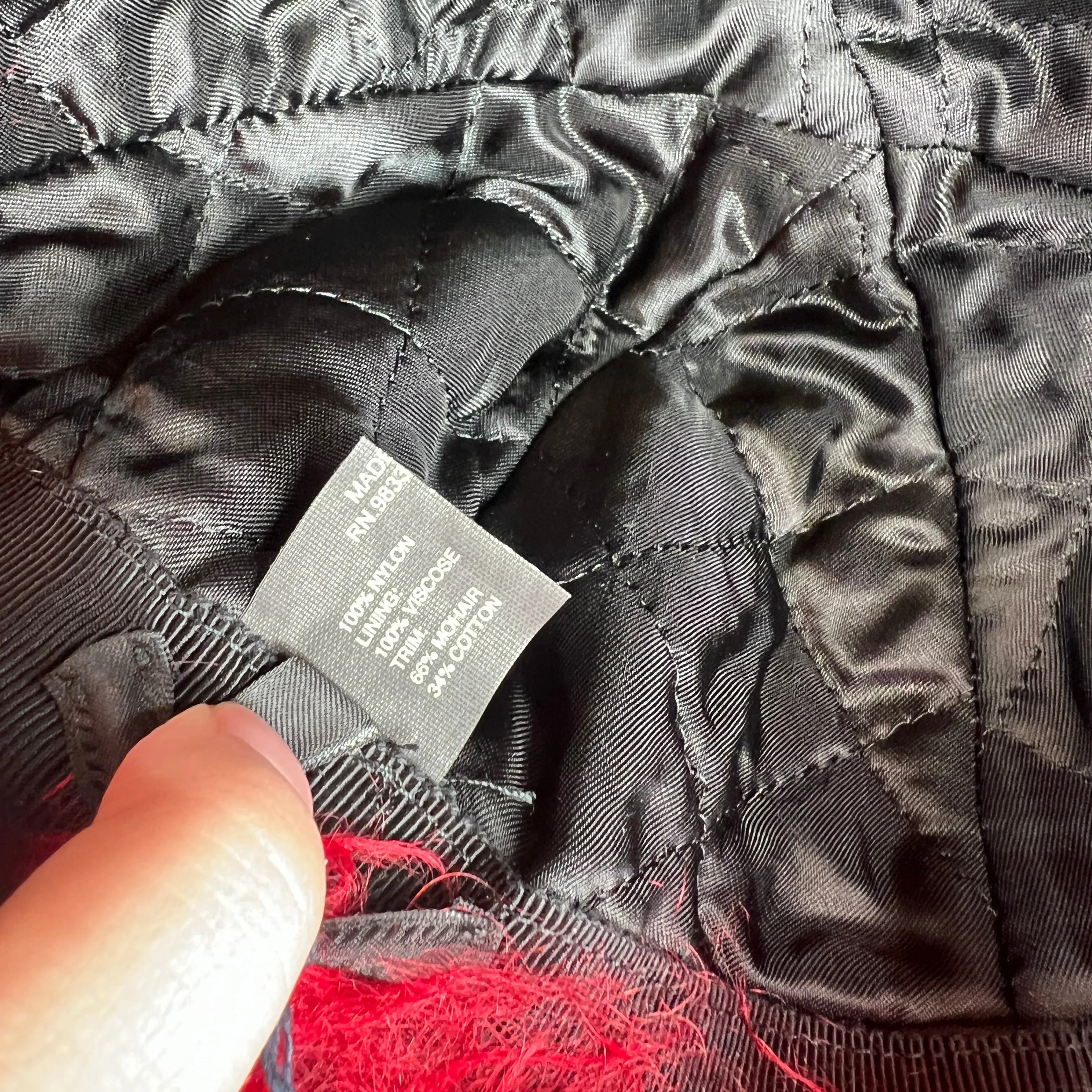 Prada Fur Lined Trapper Hat