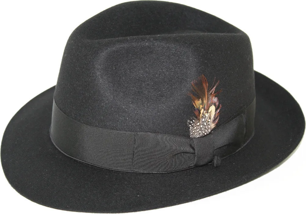 Selentino Sterling Fur Felt Fedora