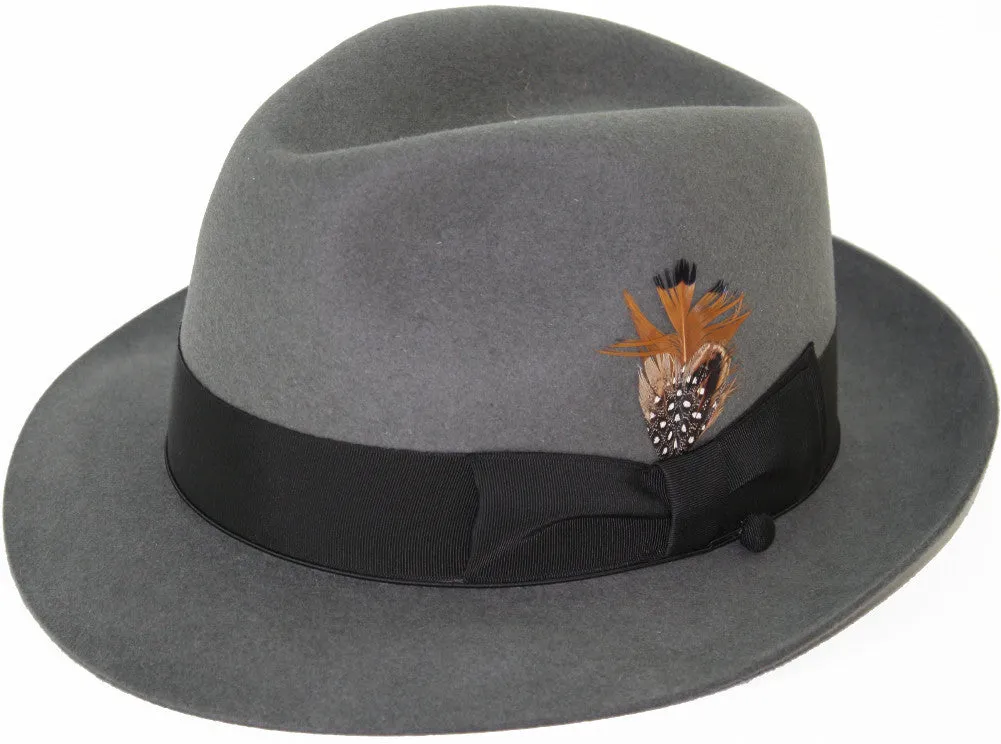Selentino Sterling Fur Felt Fedora