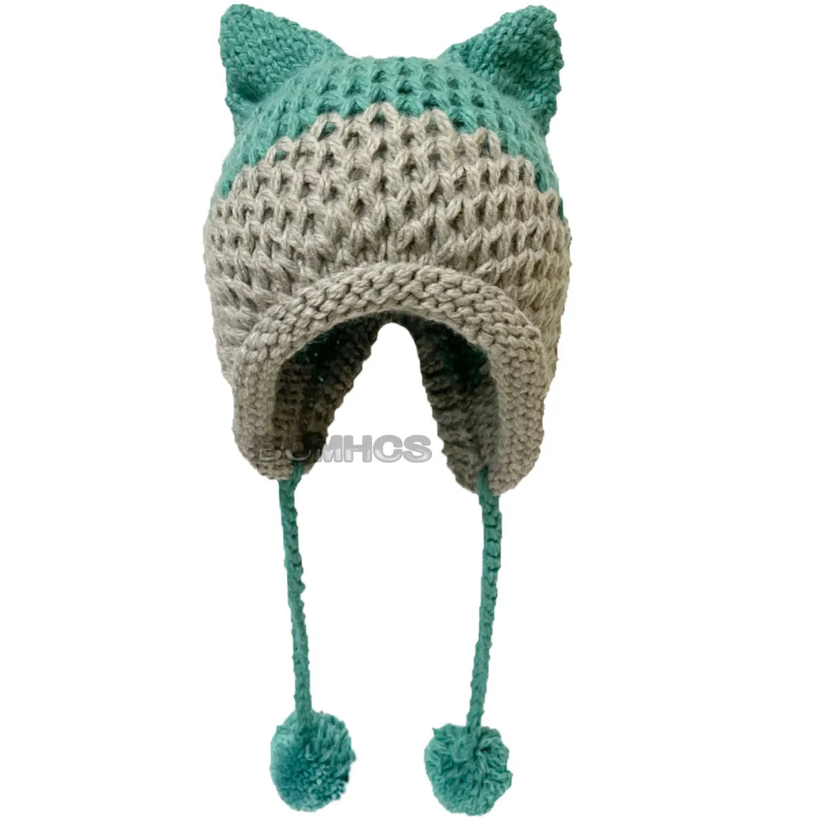 So Cute Fox Ears Beanie - 100% Handmade Knit Hat - lots of choices