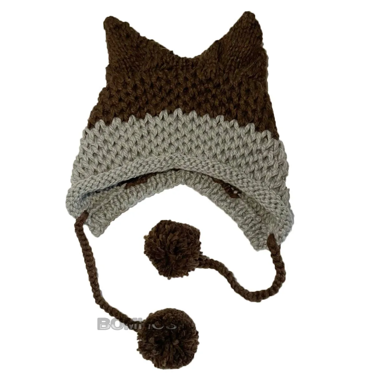 So Cute Fox Ears Beanie - 100% Handmade Knit Hat - lots of choices