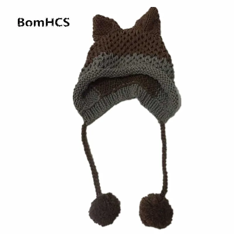 So Cute Fox Ears Beanie - 100% Handmade Knit Hat - lots of choices