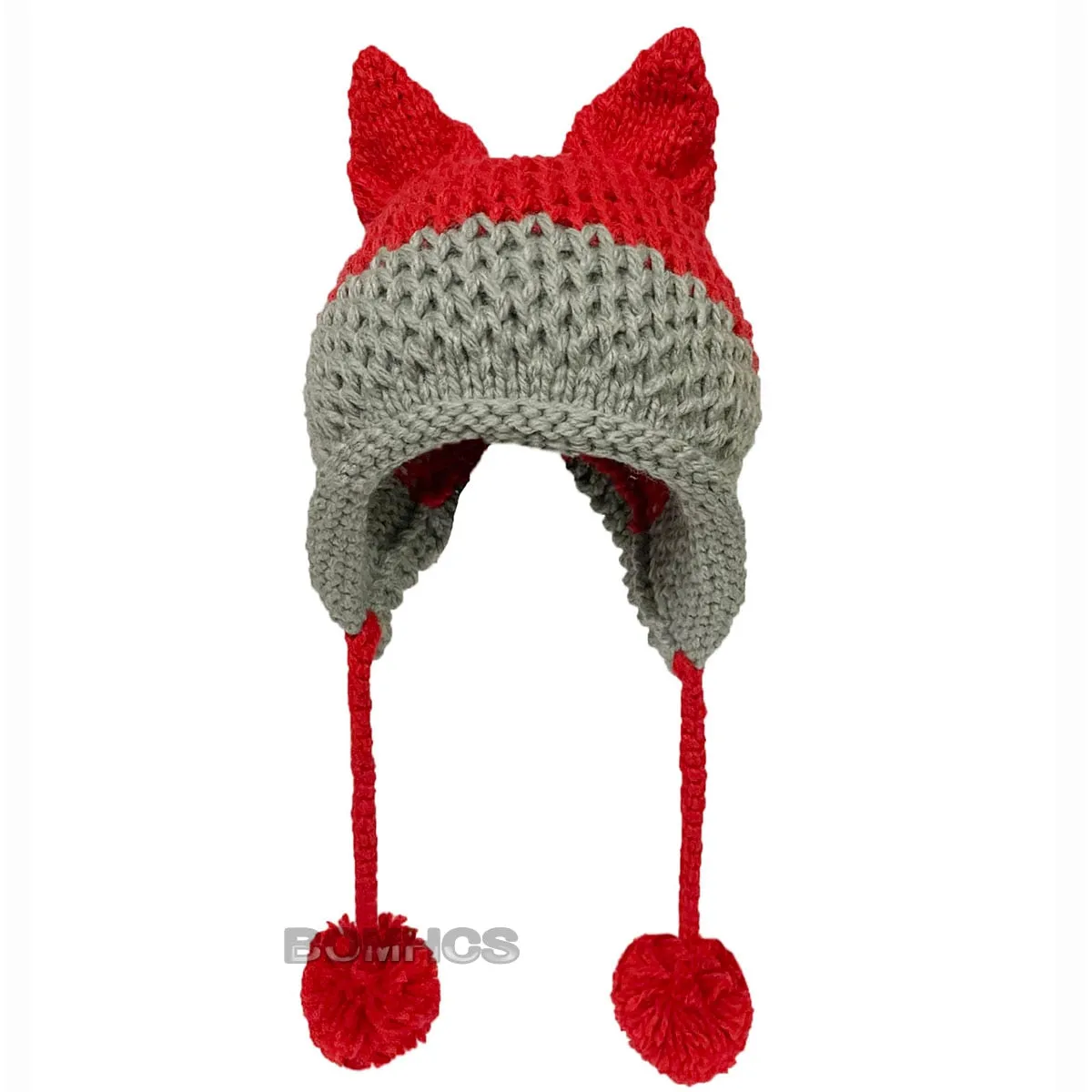 So Cute Fox Ears Beanie - 100% Handmade Knit Hat - lots of choices