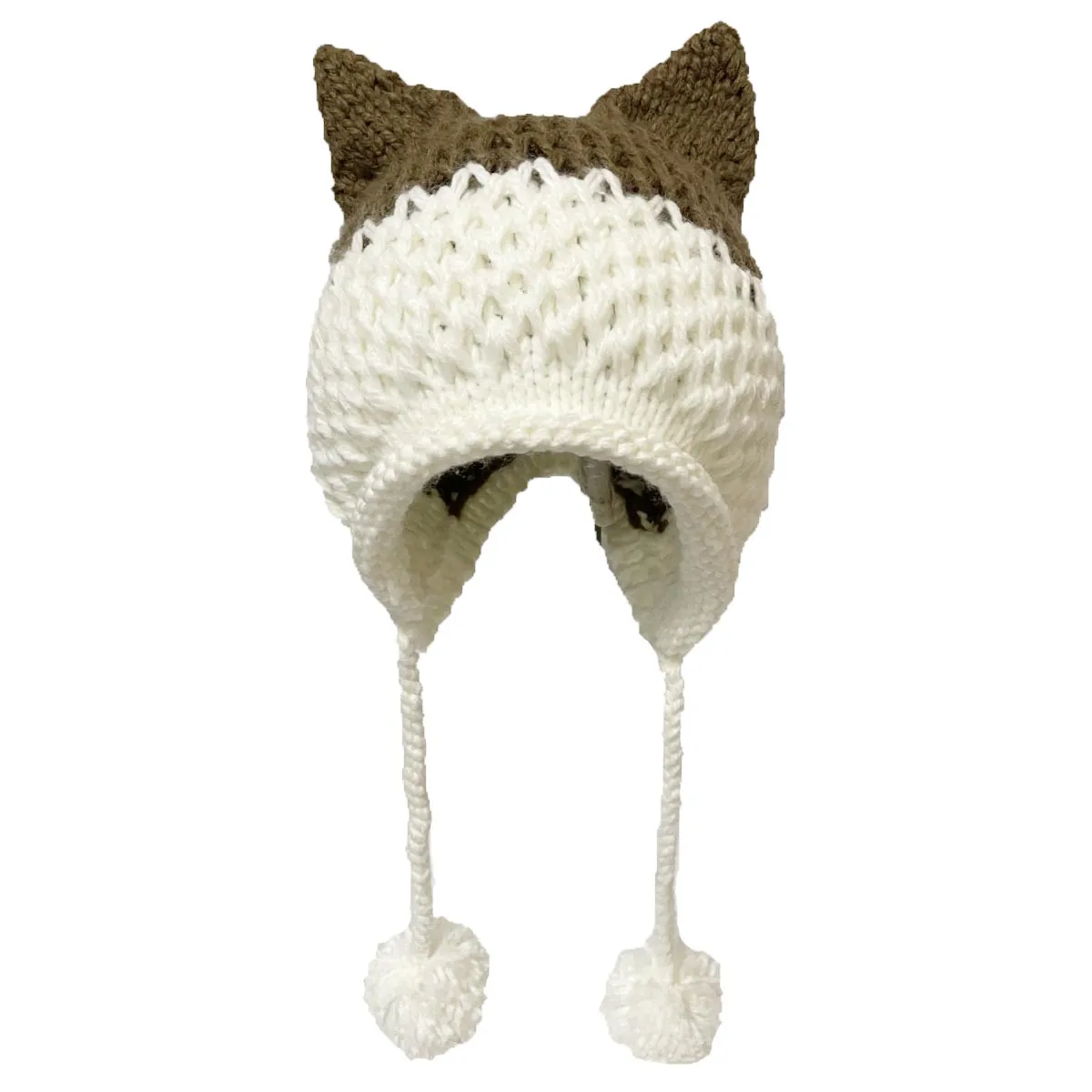So Cute Fox Ears Beanie - 100% Handmade Knit Hat - lots of choices