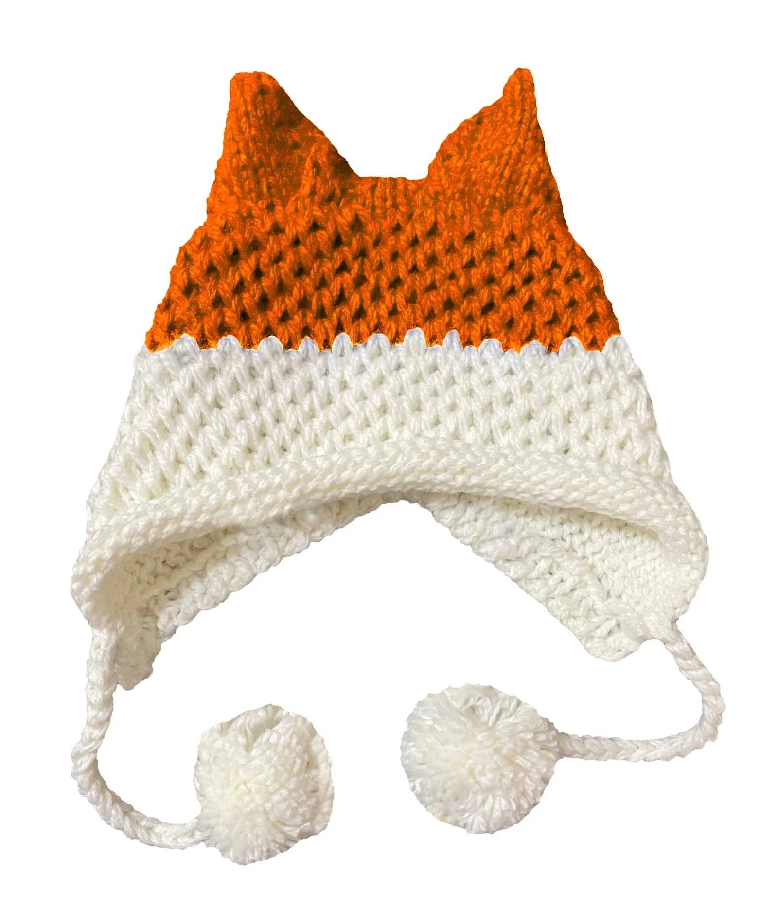 So Cute Fox Ears Beanie - 100% Handmade Knit Hat - lots of choices