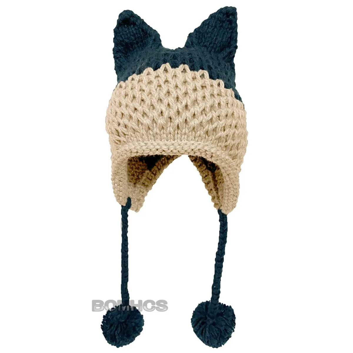 So Cute Fox Ears Beanie - 100% Handmade Knit Hat - lots of choices