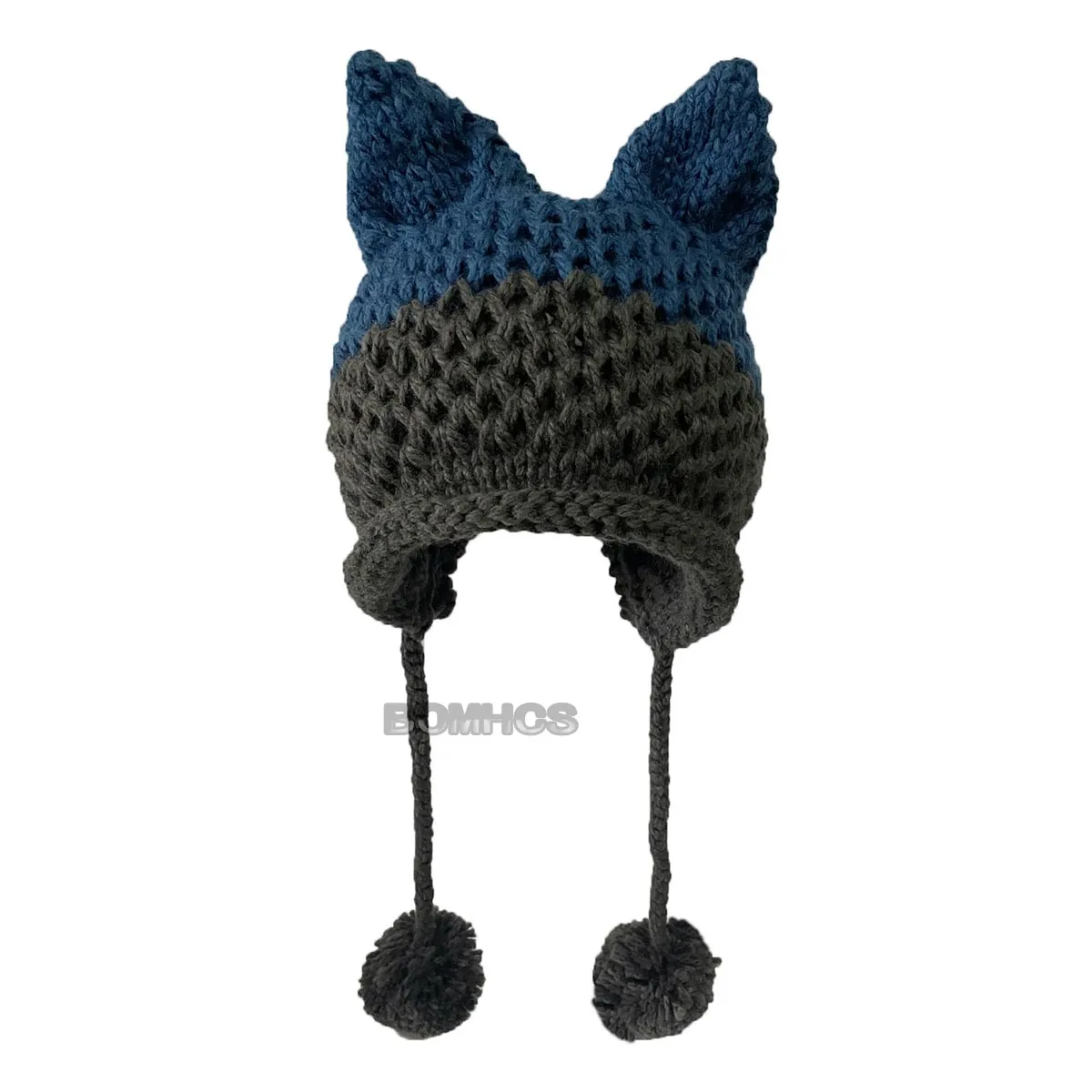 So Cute Fox Ears Beanie - 100% Handmade Knit Hat - lots of choices