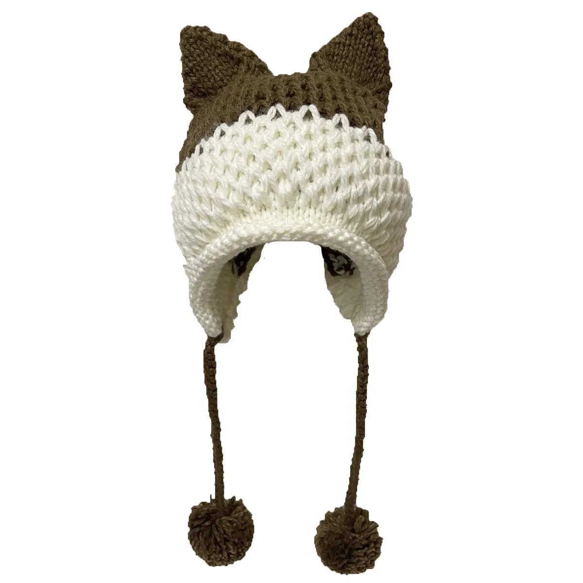 So Cute Fox Ears Beanie - 100% Handmade Knit Hat - lots of choices