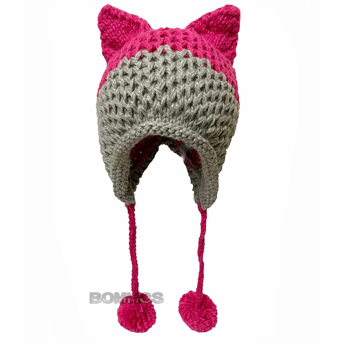So Cute Fox Ears Beanie - 100% Handmade Knit Hat - lots of choices