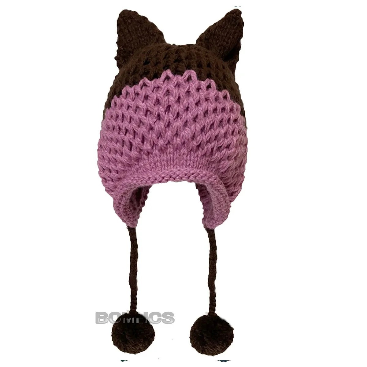 So Cute Fox Ears Beanie - 100% Handmade Knit Hat - lots of choices