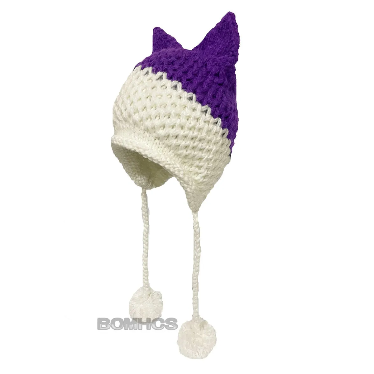 So Cute Fox Ears Beanie - 100% Handmade Knit Hat - lots of choices