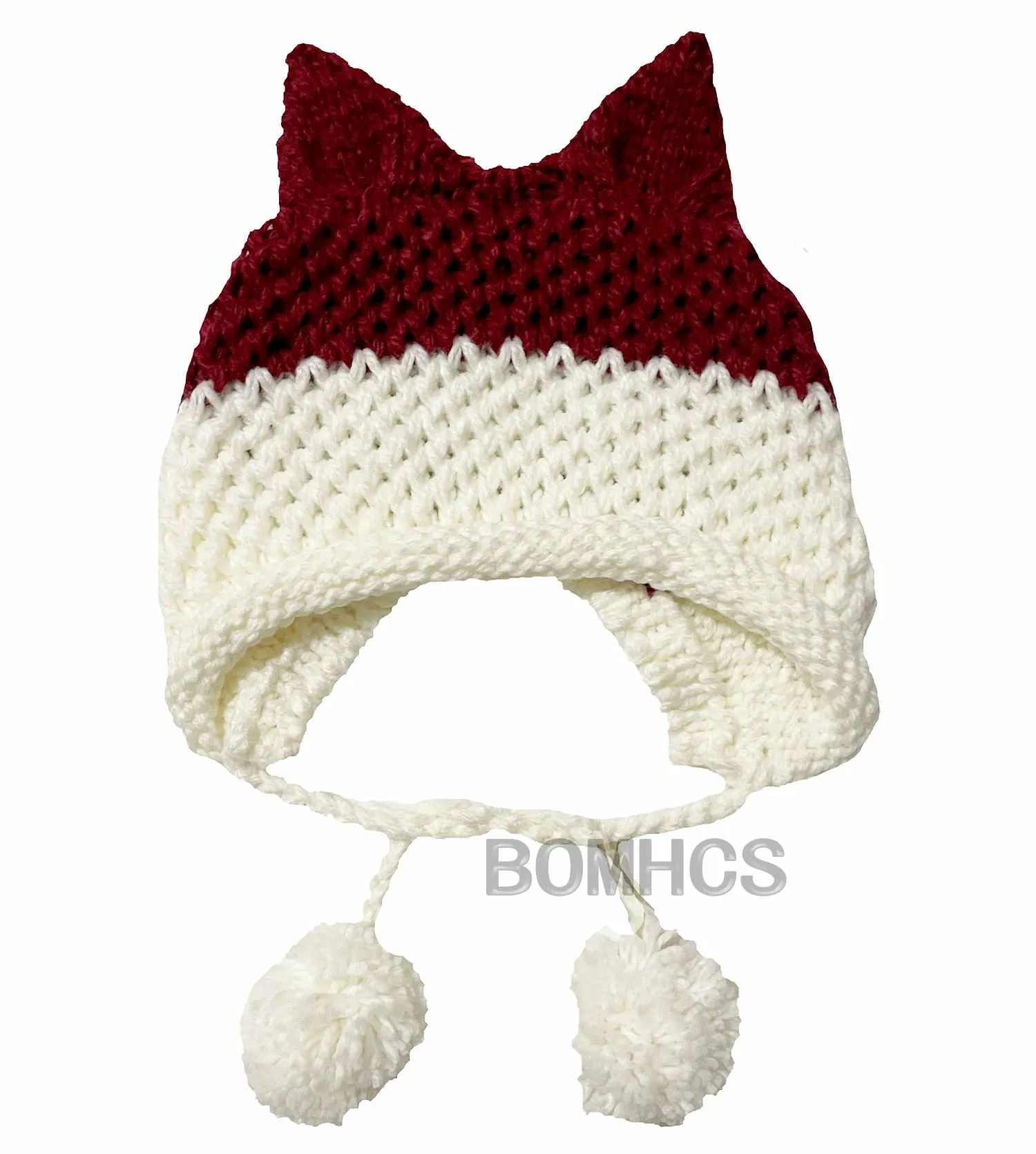 So Cute Fox Ears Beanie - 100% Handmade Knit Hat - lots of choices