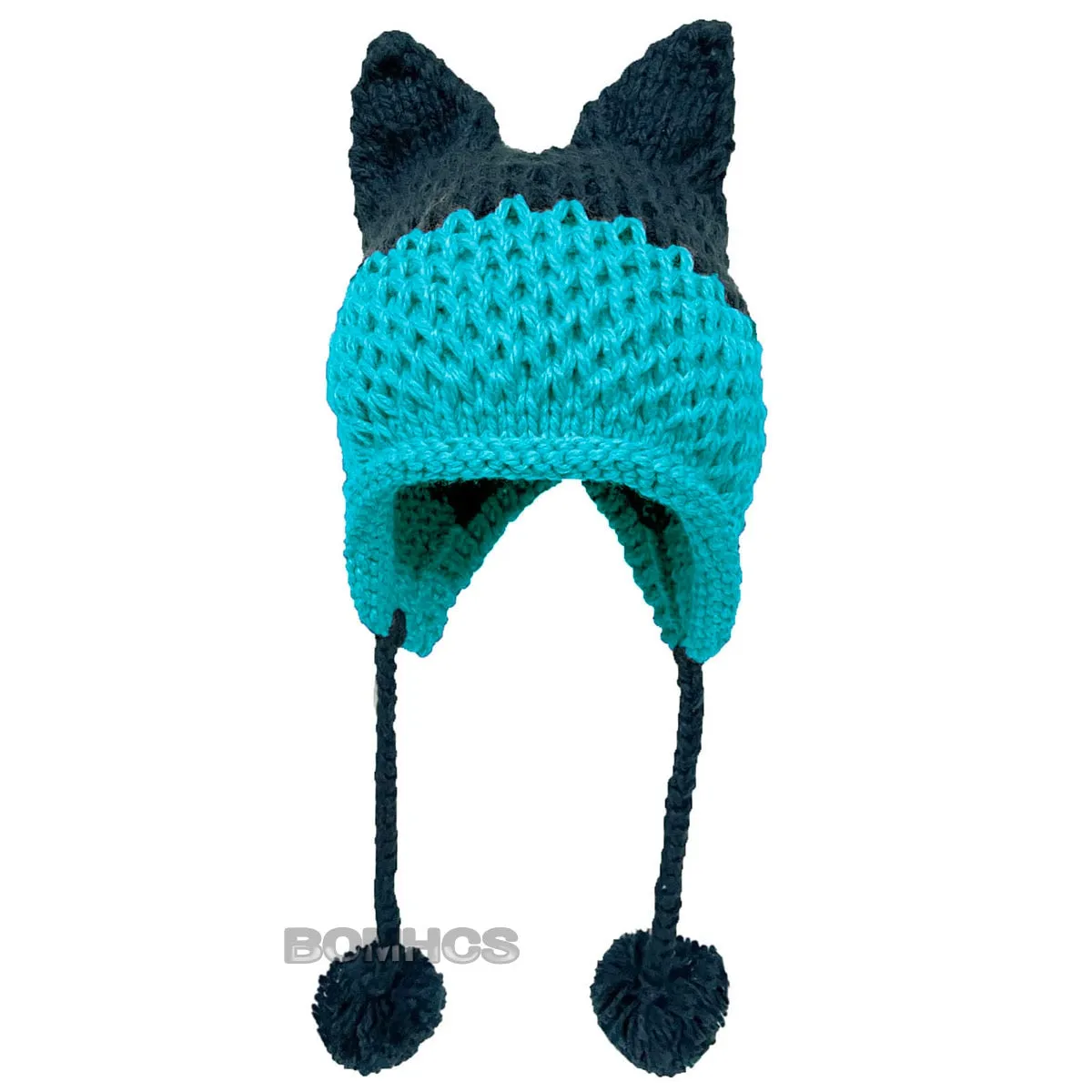 So Cute Fox Ears Beanie - 100% Handmade Knit Hat - lots of choices