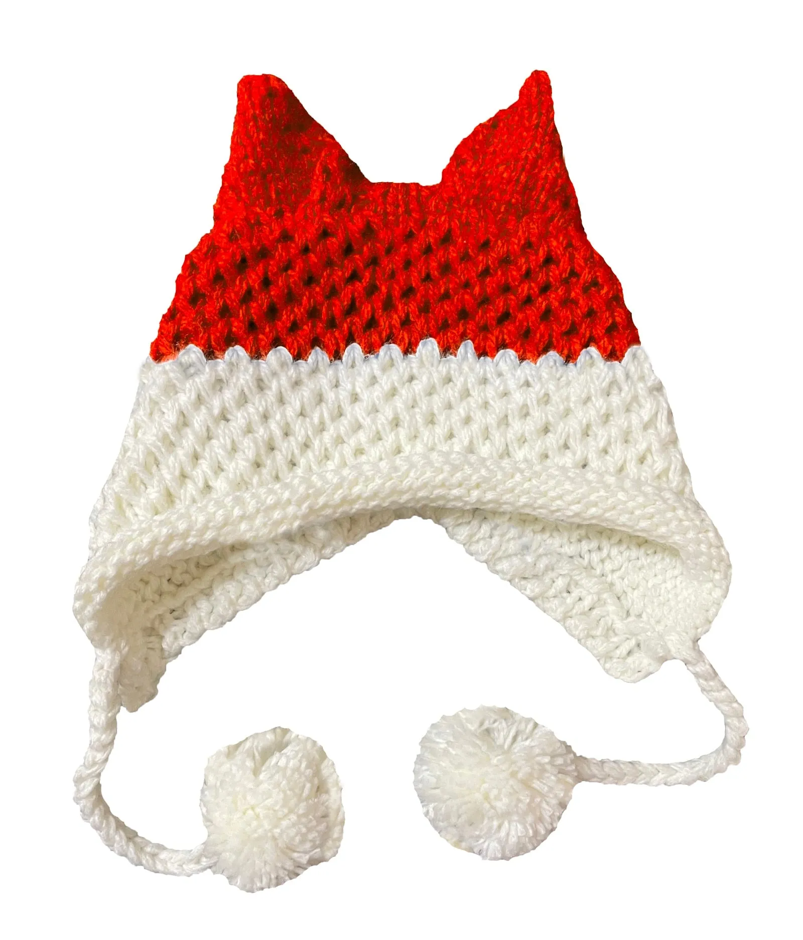 So Cute Fox Ears Beanie - 100% Handmade Knit Hat - lots of choices