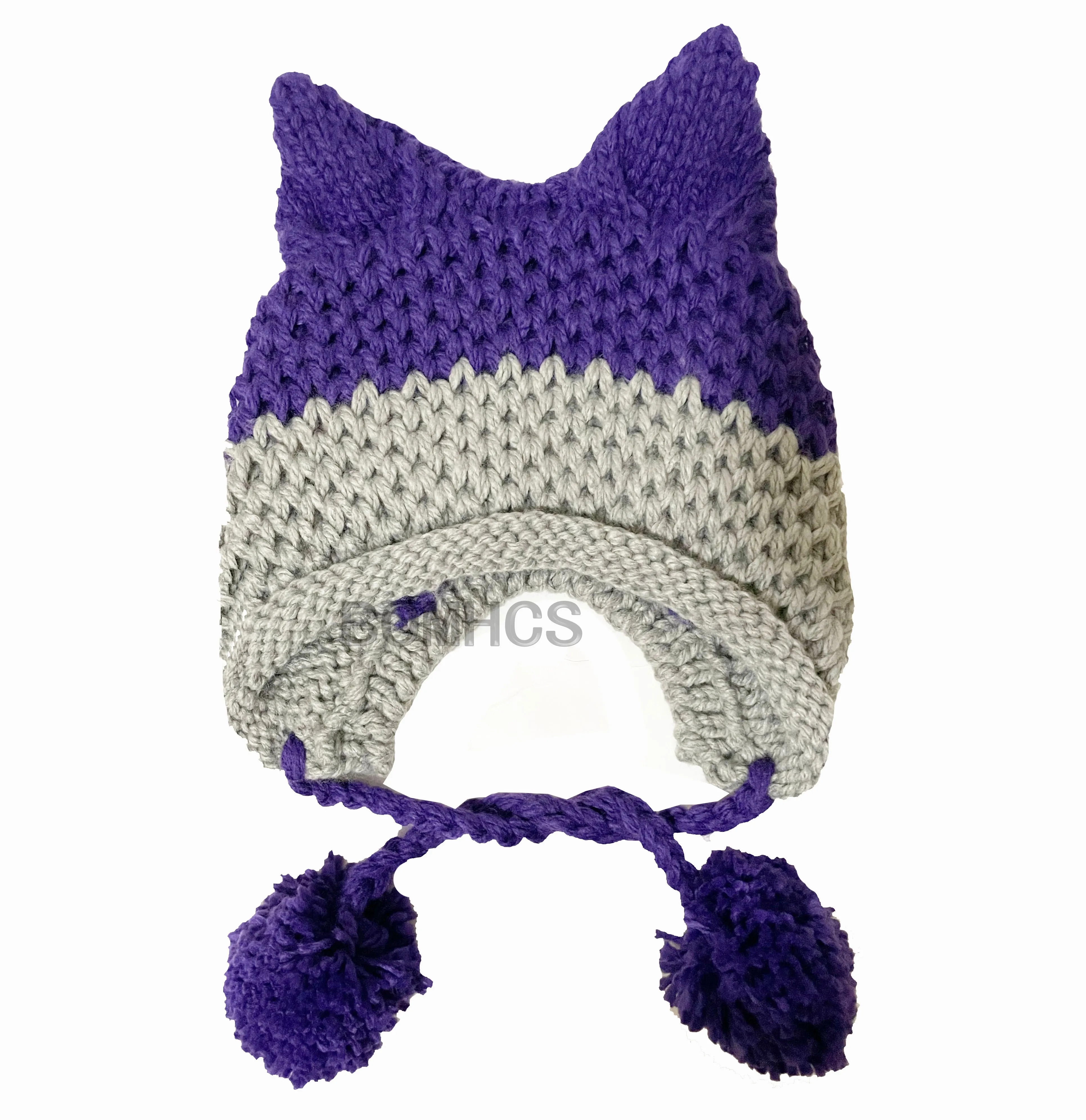 So Cute Fox Ears Beanie - 100% Handmade Knit Hat - lots of choices