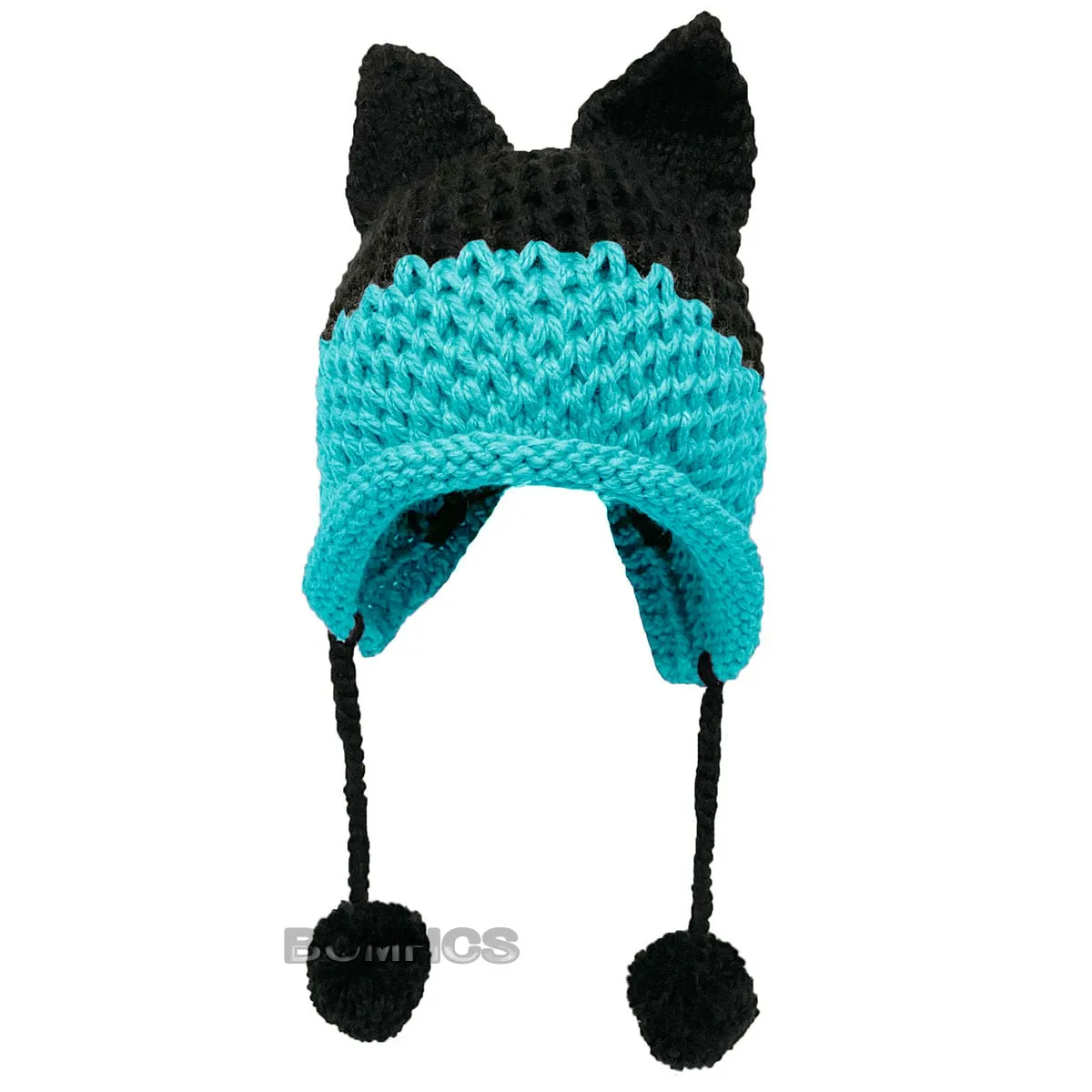 So Cute Fox Ears Beanie - 100% Handmade Knit Hat - lots of choices