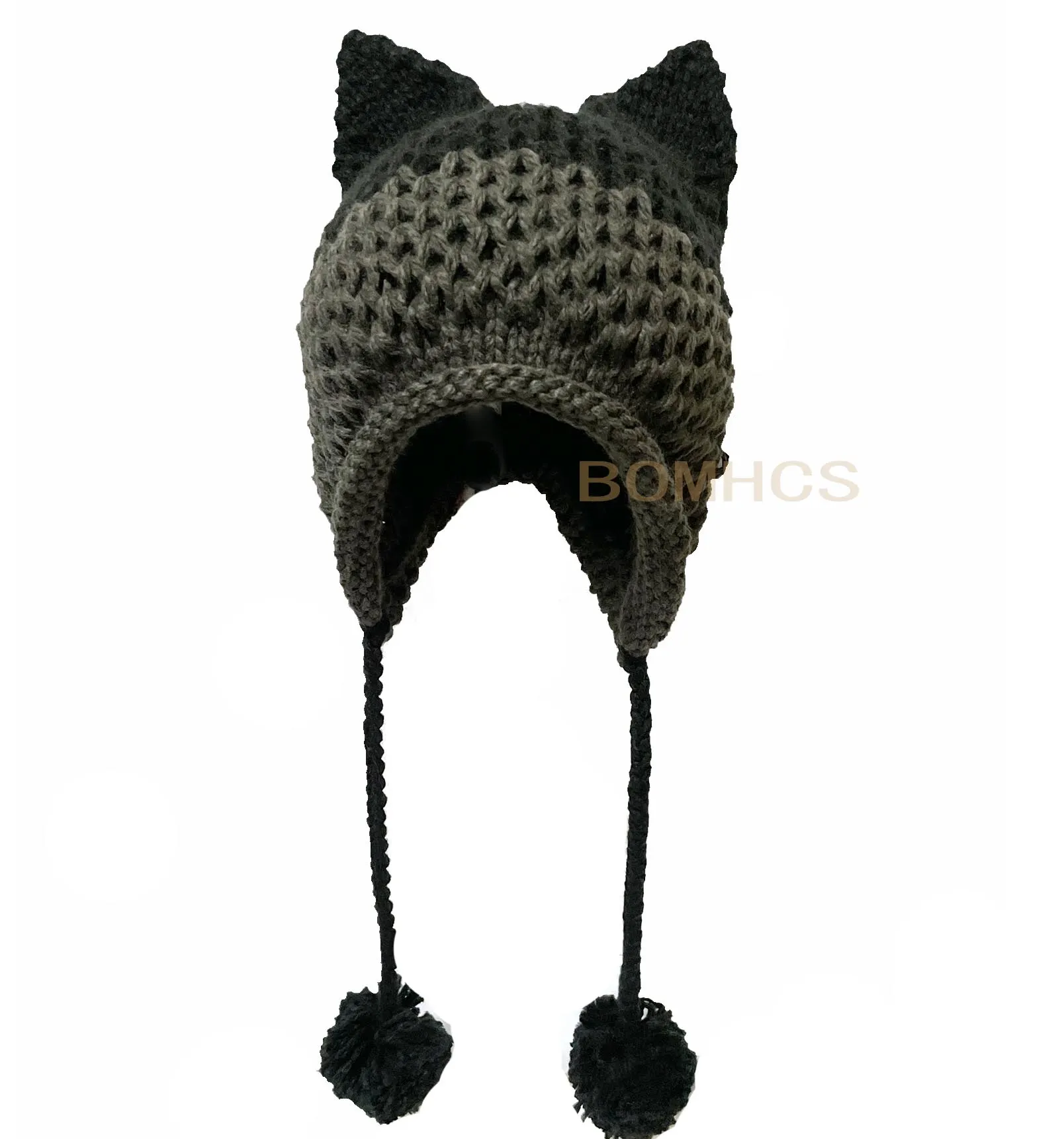 So Cute Fox Ears Beanie - 100% Handmade Knit Hat - lots of choices