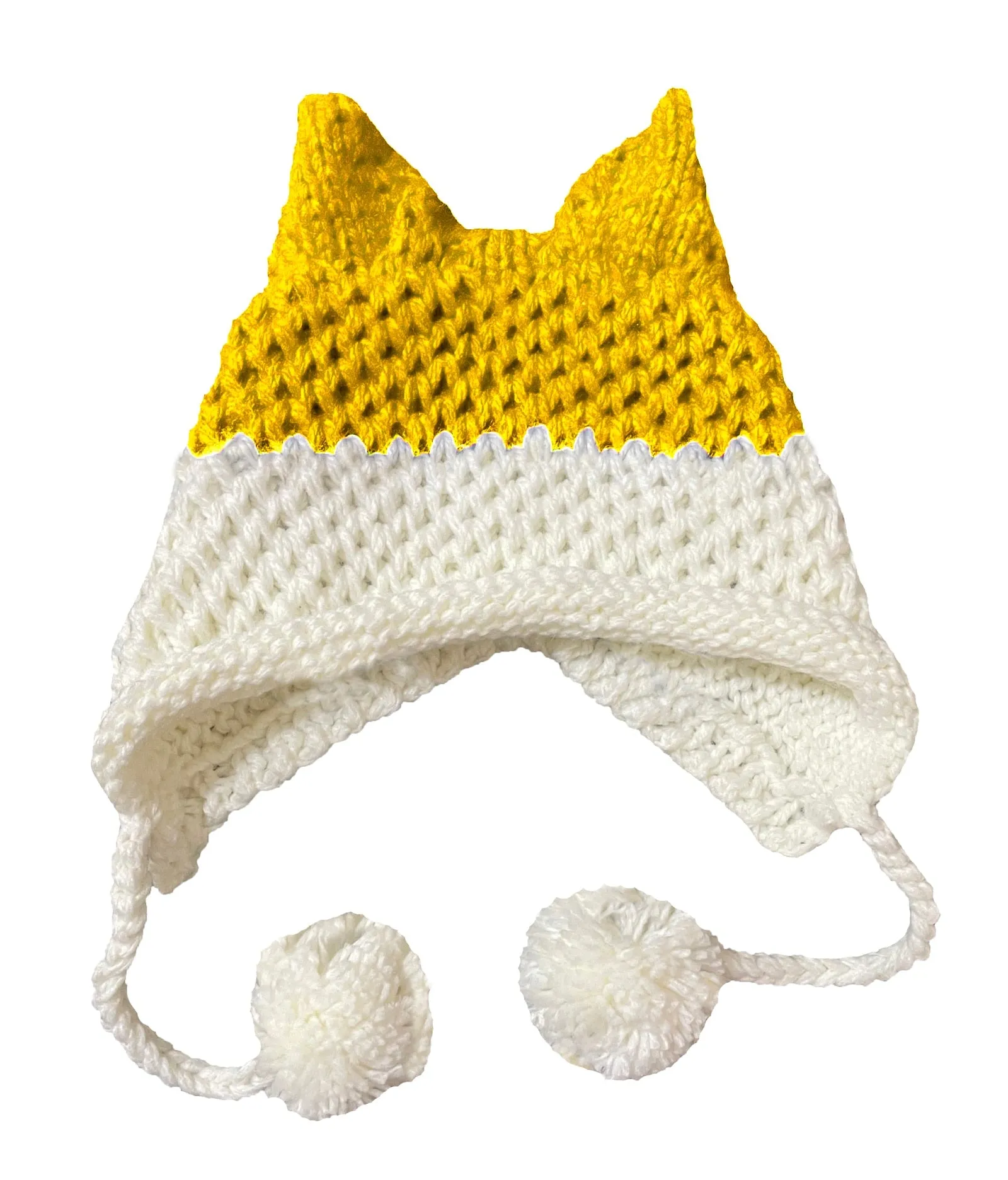 So Cute Fox Ears Beanie - 100% Handmade Knit Hat - lots of choices