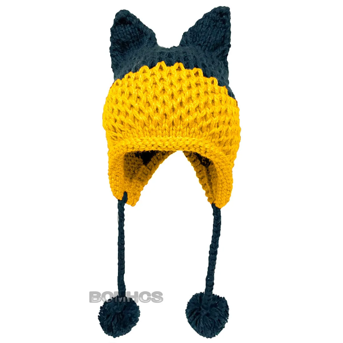 So Cute Fox Ears Beanie - 100% Handmade Knit Hat - lots of choices