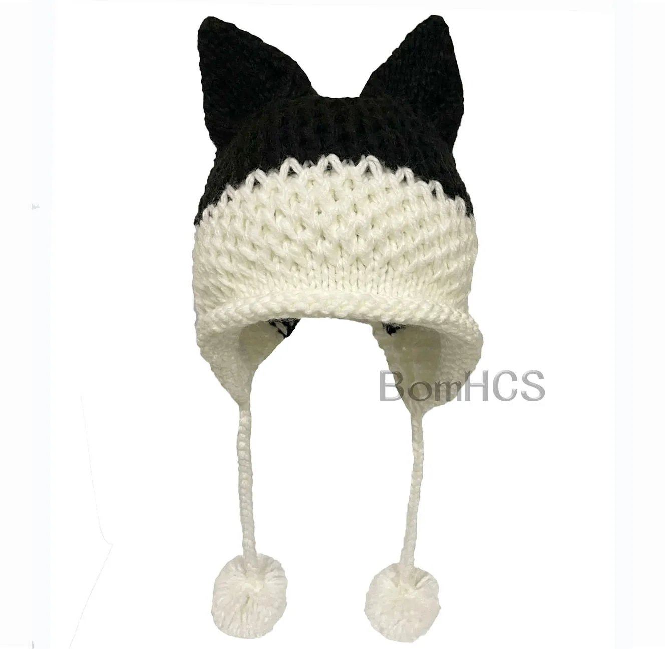 So Cute Fox Ears Beanie - 100% Handmade Knit Hat - lots of choices