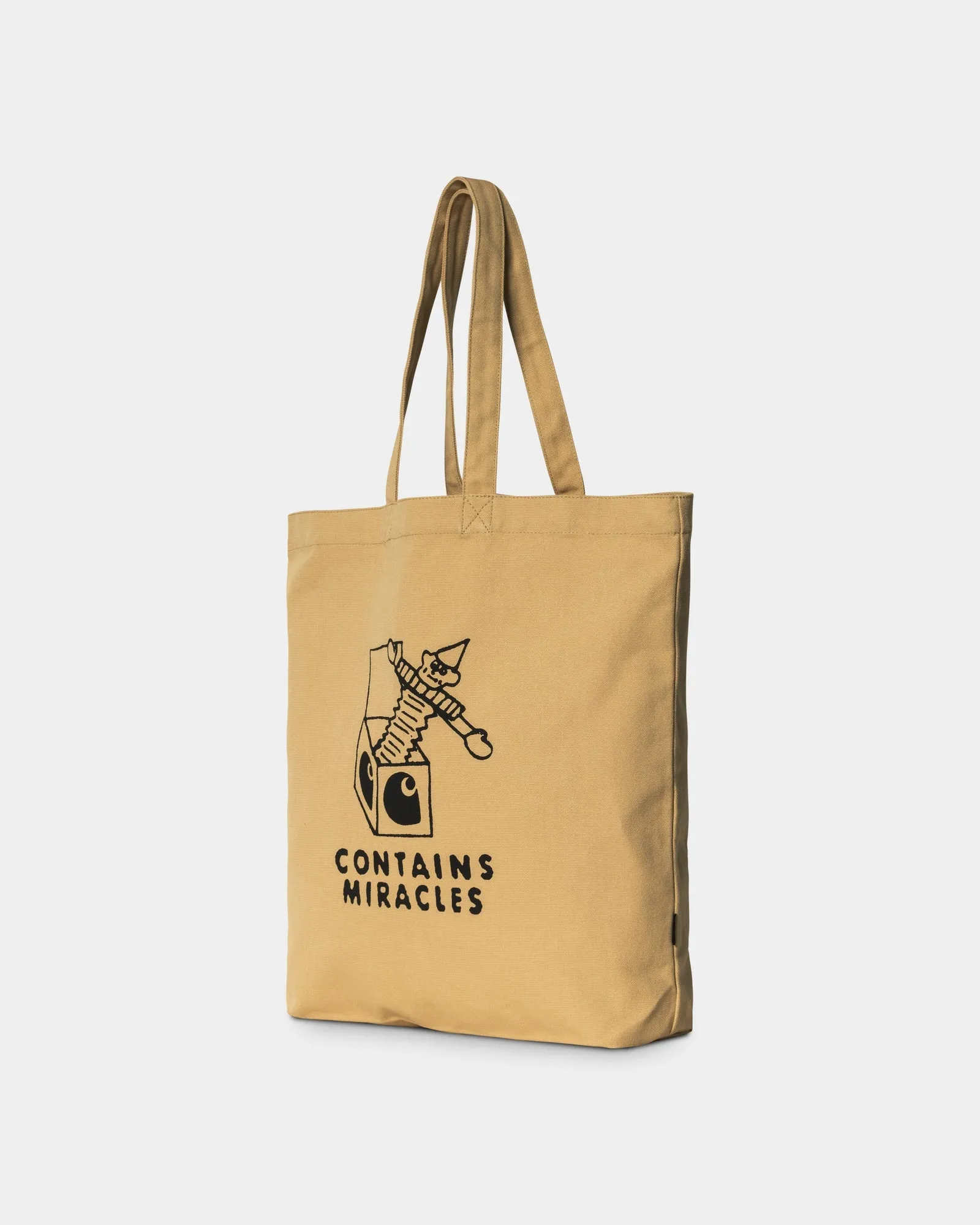 Stamp Tote | Bourbon / Black