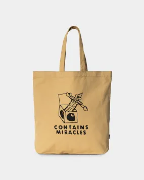 Stamp Tote | Bourbon / Black