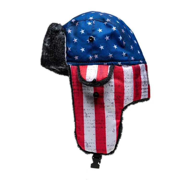 Trapper Hat | American Flag PreOrder