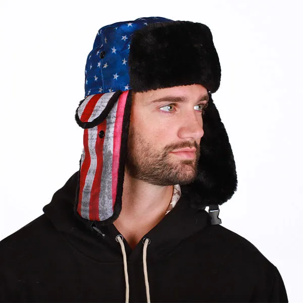 Trapper Hat | American Flag PreOrder