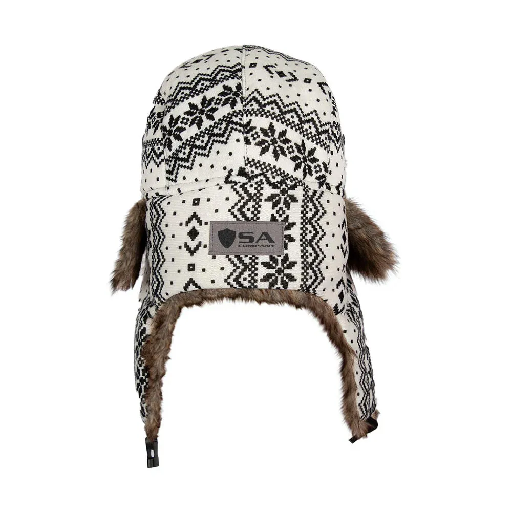 Trapper Hat | Nordic | White
